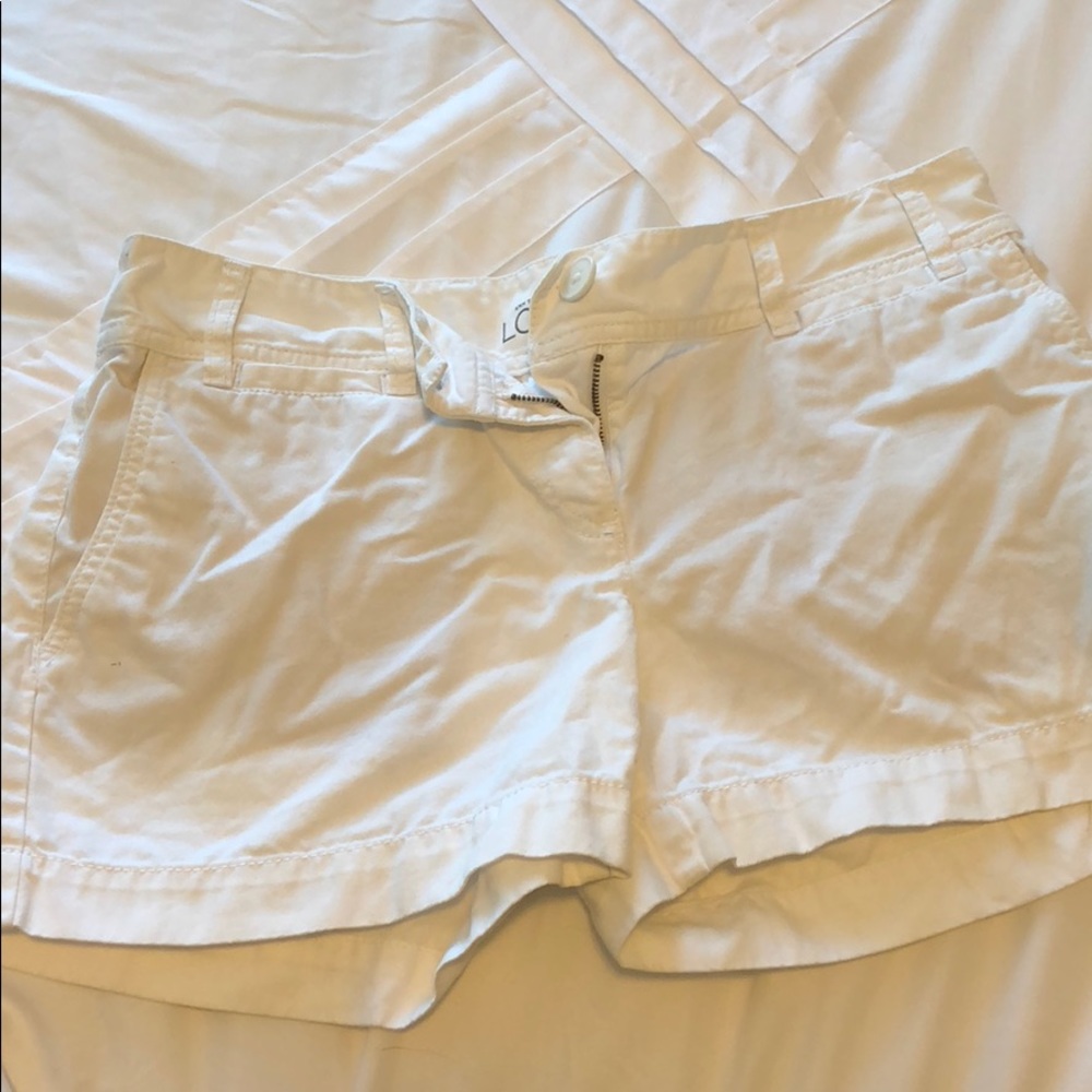 White shorts